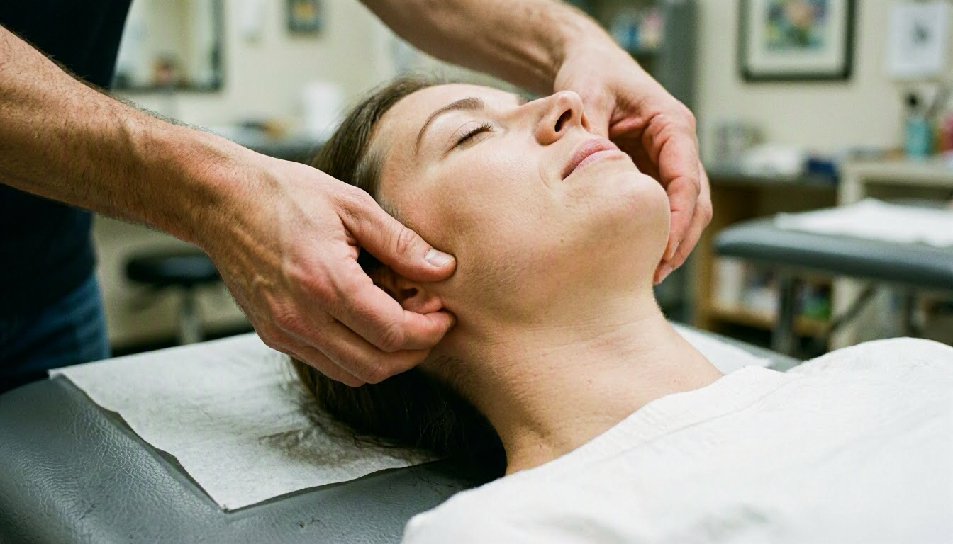 Adjustment in Chiropractor: Adjustment is a controlled, manual force applied by a chiropractor to a—visual guide