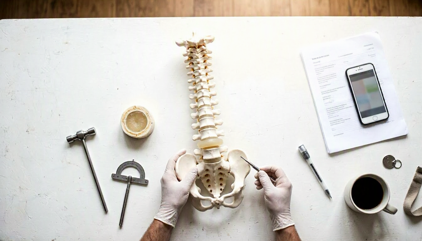 Intervertebral Disc in Chiropractor: Intervertebral Disc is a flexible, cushion-like pad located between each bone (verteb...