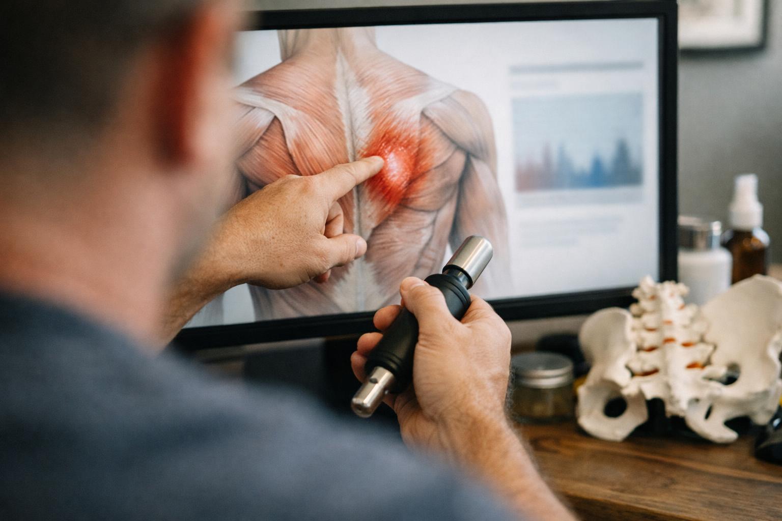 Muscle Spasm in Chiropractor: Muscle Spasm is a sudden, involuntary contraction of one or more muscles—visual guide
